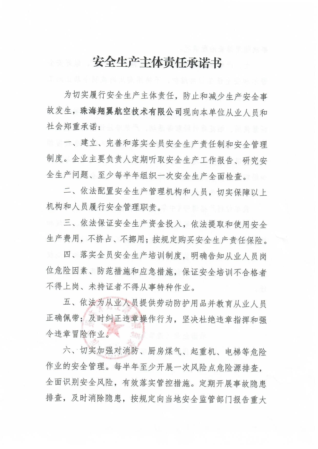 安全生产主体责任承诺书_页面_1